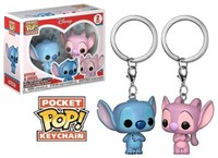 Funko Pocket Pop*2Er Keychain*SchlüSselanhäNger*Stitch & Angel*Lilo & Stitch*Neu