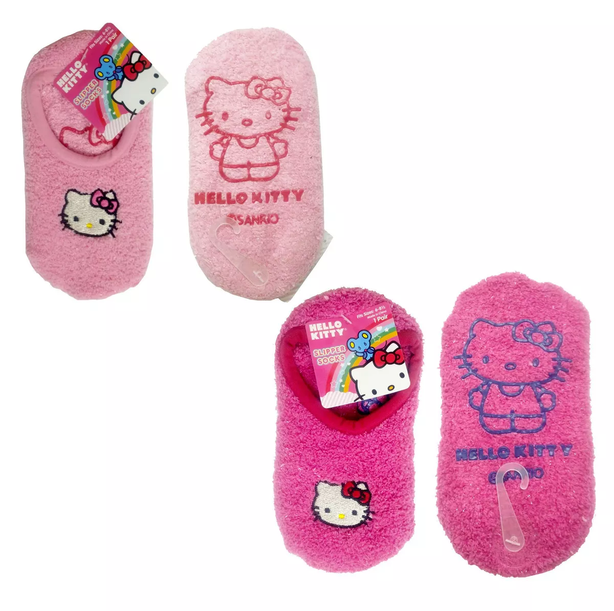 Girls sock best sale slippers