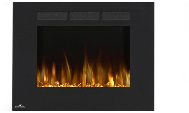 Napoleon Convex 32 In Wall Mount Electric Fireplace In Black