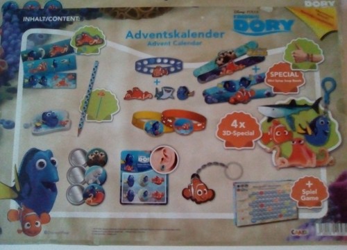 Finding Dory Findet Dorie Adventskalender - Bild 2 von 2