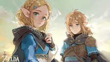 Anime the legend of zelda zelda breath wild video games Custom Gaming Mat Desk
