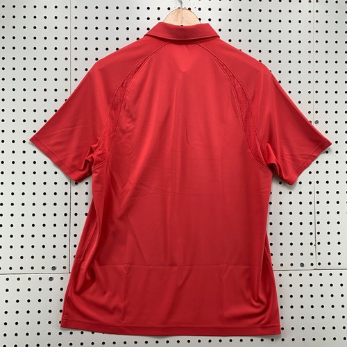 Penguin Performance Polo Shirt Orange Red Mens Medium 21x29.5 Classic Fit - Picture 13 of 16