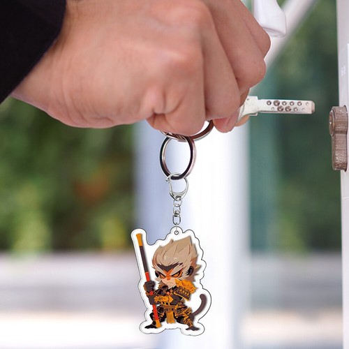 Action Game WuKong Keychain Acrylic Monkey King Keychain Bag Accessories (1) - Picture 6 of 12