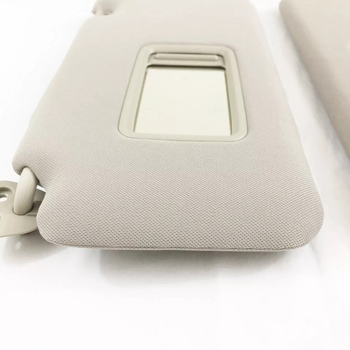Sun Visors Pair Right Left Set GRAY Compatible with Nissan Versa S SL 4 Cyl 1.8L - Picture 5 of 8