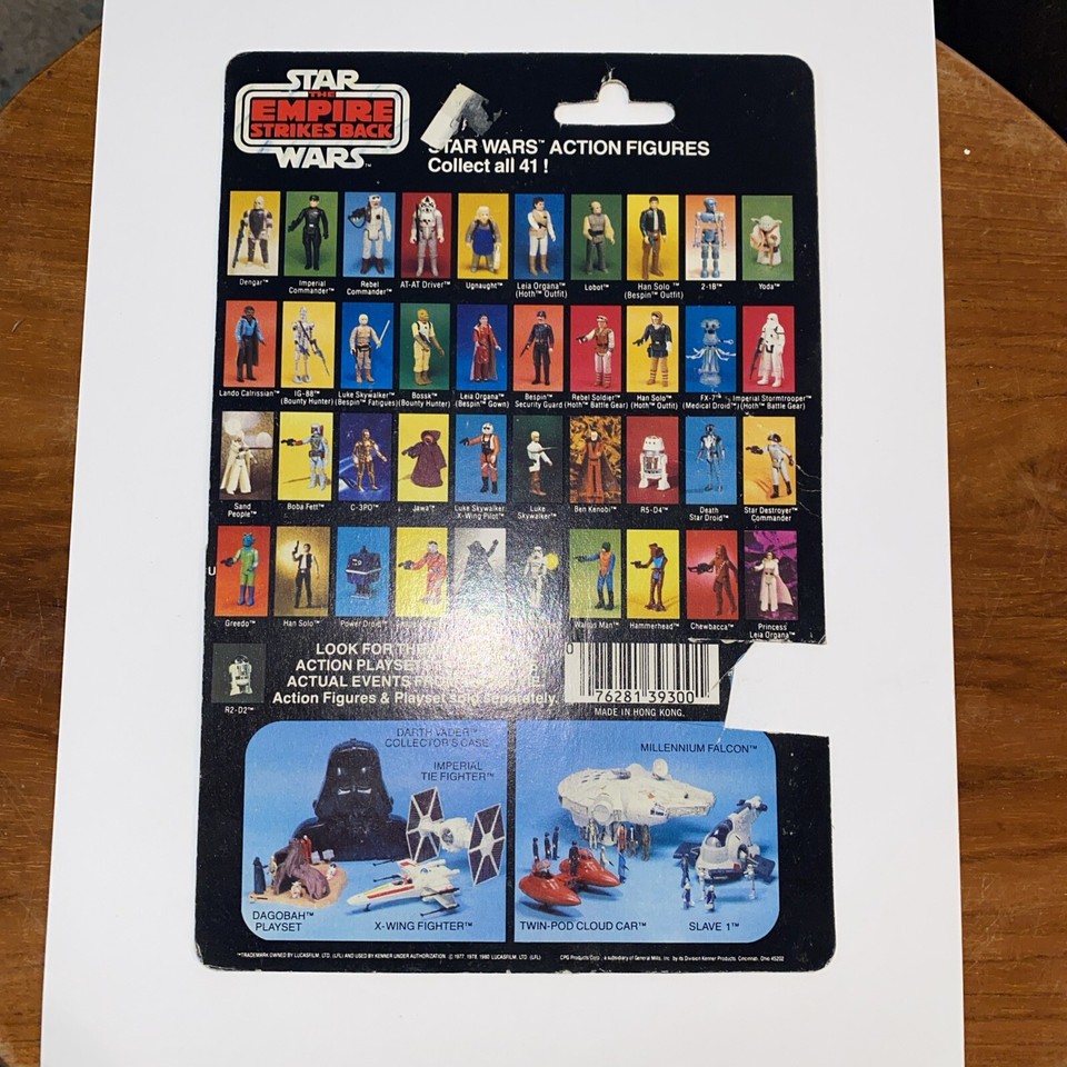 Hake's - STAR WARS: THE EMPIRE STRIKES BACK AT-AT COMMANDER 48 BACK-A