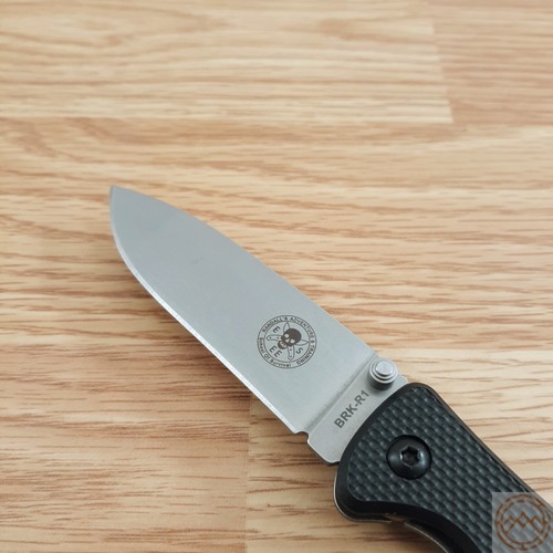 BRK Designed by ESEE Zancudo Folding Knife 3" AUS-8A Steel Blade Black Handle - Picture 8 of 12