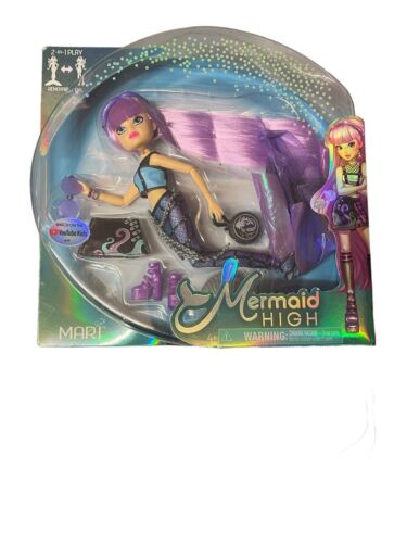 Mermaid High Mari Deluxe Mermaid Doll & Accessories with Removable Tail Doll ...