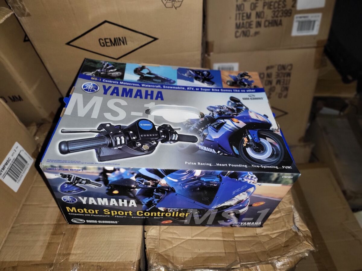 NEW YAMAHA MS-1 MOTOR SPORTS CONTROLLER FOR ORIGINAL XBOX NEW YAMAHA MS-1 MOTOR SPORTS CONTROLLER FOR ORIGINAL XBOX