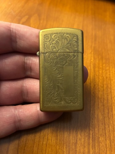 Zippo lighter veneziano 1990's in bronze metal vintage collectible - Picture 16 of 16
