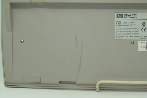 Hewlett Packard Windows 98 NT PS2 PS/2 Tactile Keyboard UNTESTED AS IS Vintage - Picture 10 of 10