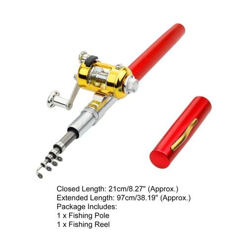 1 Set Fishing Rod Reel Tough Non-slip Widely Usage Ice Fishing Pole Reel Robust - Picture 7 of 14