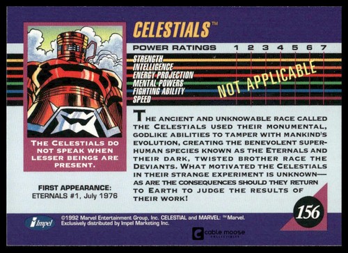 1992 Impel Marvel Universe Cards / Singles You Pick, Base Set & Insert Holograms - Picture 315 of 425