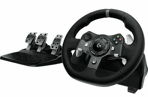 Logitech G920 Driving Force Racing Wheel - Black (941-000121) for