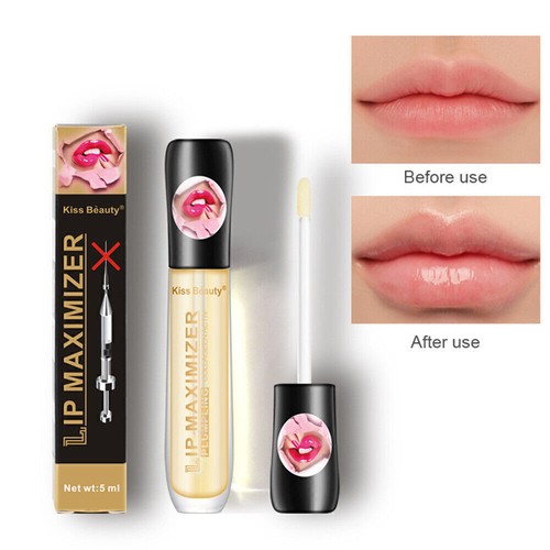 2x Lip Plumper Extreme Lips Gloss Maximizer Filler Volume Bigger Lip Moisturizer - Picture 2 of 9