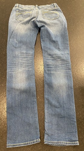 Nordstrom Peek Dungaree Denim Blue Jeans Girls Size 14 EUC - Picture 3 of 10