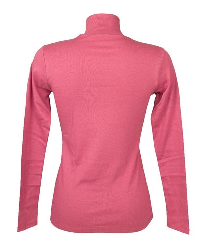 Lupetto donna maglia mezzo collo manica lunga caldo e soffice cotone bio RAGNO a - Foto 84 di 84