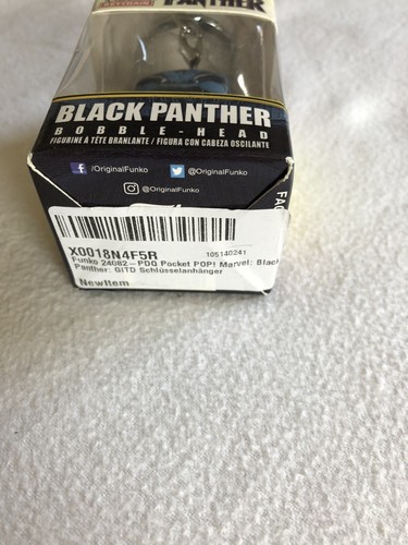 Funko Pop! Marvel Black Panther Bobble Head Schlüsselanhänger - Neu OVP (S004)  - Bild 6 von 6