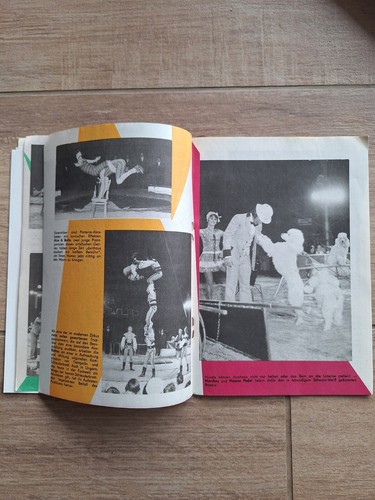 ALTES ZIRKUSPROGRAMM BEROLINA 1976 ZIRKAS - Bild 7 von 9