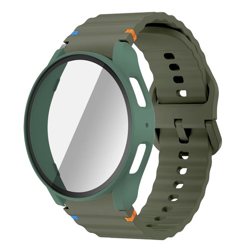Funda Completa PC + Banda de Silicona para Samsung Galaxy Watch 7 40mm 44mm Correa Pulsera - Imagen 11 de 44