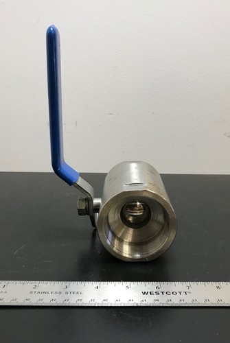 Neu 2 Zoll JRM Edelstahl 2 Wege Kugelhahn (Modell # TFE-800WOG) - Bild 6 von 6