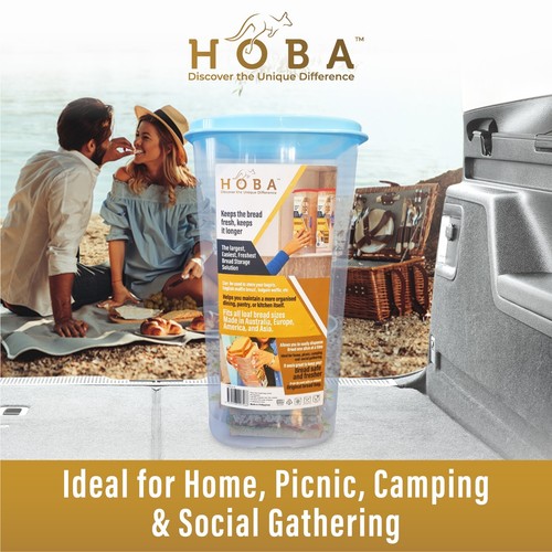 Bread Keeper Loaf Bread Storage Container Bread Box Bread Dispenser Bread Bin - Picture 4 of 8