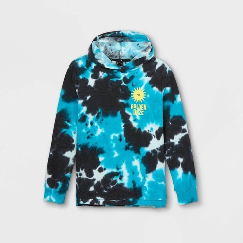 Art Class Youth Girls Golden Daze Blue Tie Dye Hoodie NWT XS (4/5) - Picture 2 of 5