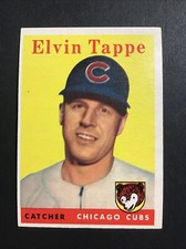1958 Topps #184 Elvin Tappe  - - Very Nice - - Y532