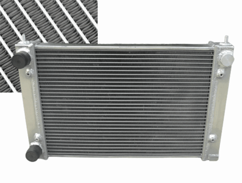 Alluminio Radiatore Per VW Golf MK2 MK II 1.6 8V and 1.8 16V 1982-1992 MT - Foto 9 di 9