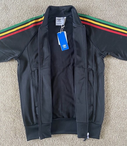 Conjunto de chándal Adidas Originals Superstar para hombre talla XS, S, M Rasta Jamaica Reggae - Imagen 12 de 24