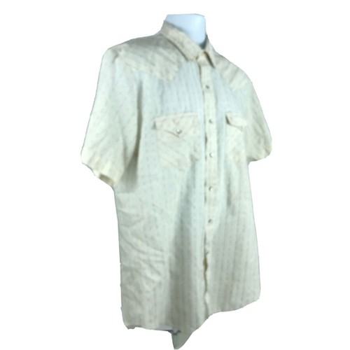 Camisa Pryde Vintage Años 80 Western Pearl Snap Talla Mediana Vaquero Rodeo Rockabilly - Imagen 4 de 20
