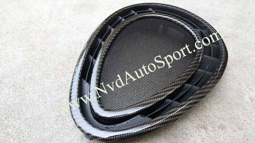 Mini F54, F55, F56, F57 Carbon fiber Interior Center Dash HIFI Speaker Cover - Picture 8 of 9