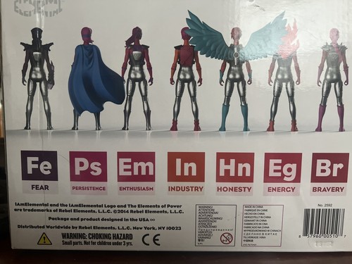 IAmElemental Series 1 *In - Industry* Sealed Bag 3.75" Action Figure - Picture 2 of 5