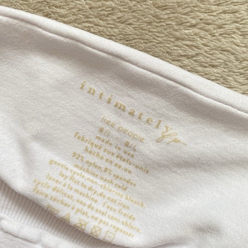 Free People U Got This Halter Top Size M / L White Plain Basic - 第 3/6 張圖片