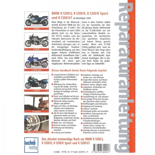 Thumbnail - Bmw K 1200 S/k 1200 R/k 1200 R Sport/k 1200 Gt (2004-2008)