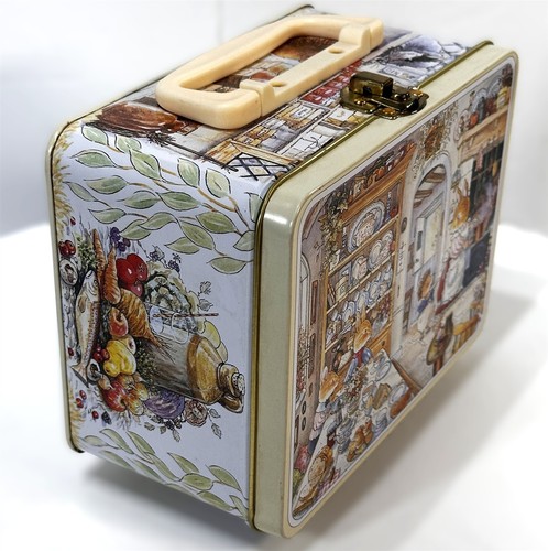 VTG 1997 Foxwood Tales Collectible Tin Metal Lunch Box by Brian Paterson 6.5x5" - Picture 5 of 8