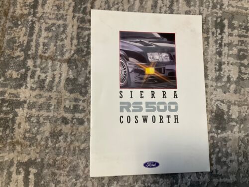 FORD SIERRA RS500 COSWORTH PROSPEKT. 1987