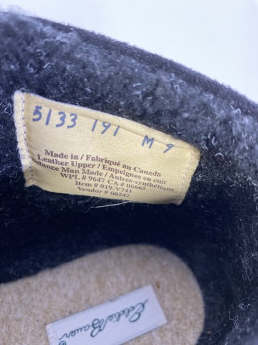 Eddie Bauer Black Suede Leather Ankle Chukka Lined Boots Womens Sz 9 M Canada - Picture 3 of 9