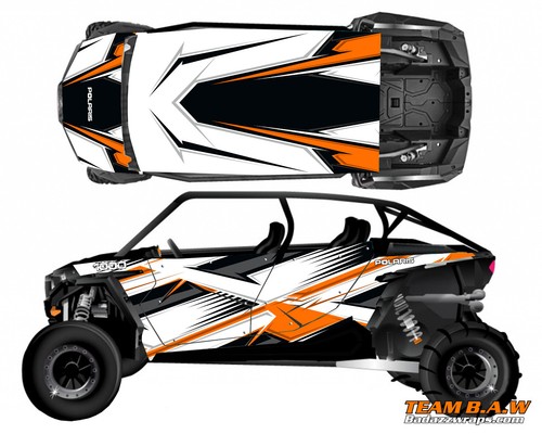 Polaris 4 RZR 1000 xp Design MXVEC 019 Decal Graphic Kit Wraps UTV Turbo Scoop - Picture 10 of 12