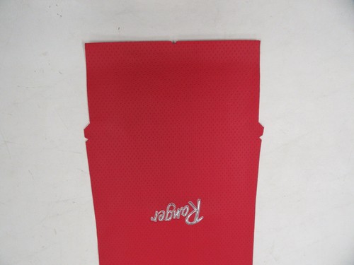 RANGER LOGO VINYL UPHOLSTERY 42 7/16" X 10" FABRIC 363190 RED MARINE BOAT - Picture 4 of 9