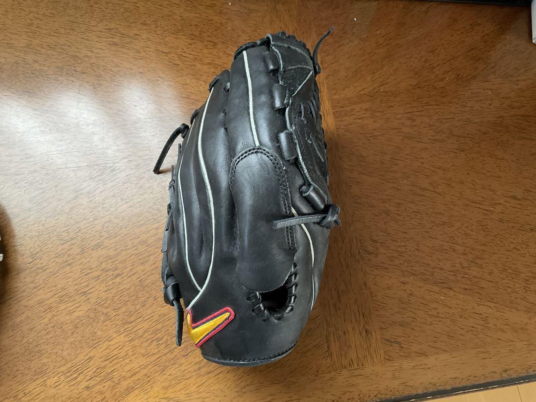 【ほぼ新品】NIKE MATSUZAKA SIGNATURE MODEL 黒 Baseball gloves NIKE signature model Daisuke Matsuzaka model