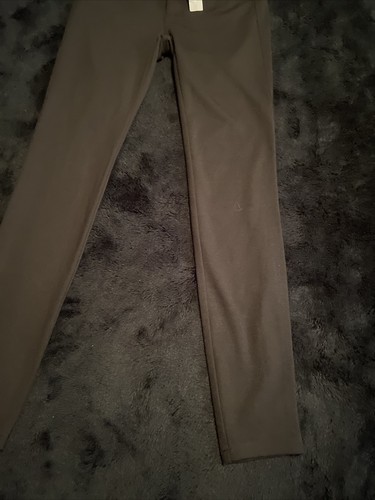 New York & Company Womens Size S Stretch Casual Pull On Pants Black Cotton Blend - Picture 3 of 7