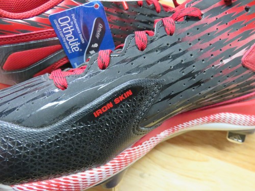 Adidas Adizero Afterburner niedrige Baseballstollen Herren 11 SPG 753001 rot schwarz - Bild 11 von 11