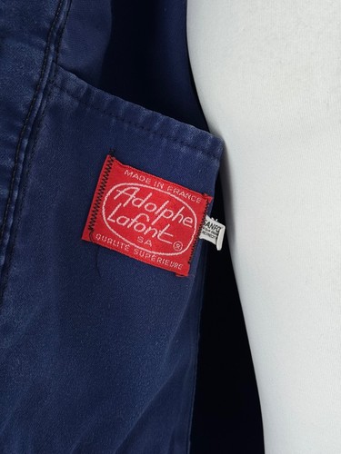 Ropa de trabajo francesa vintage de los años 60 'Adolphe Lafont' Moleskin Chore Chaqueta Pantalones Traje - Imagen 9 de 13
