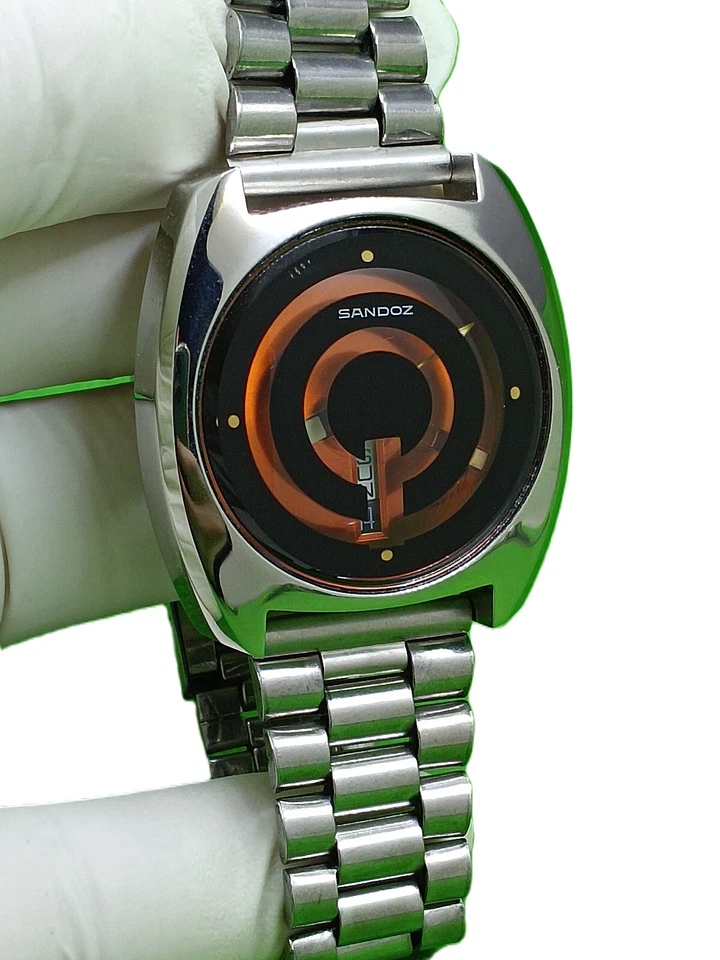 Reloj SANDOZ Automático 25 Joyas Día/Fecha Foto 3 de 4