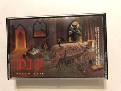 Ronnie James Dio Dream Evil Audio Cassette Club Edition W Sunset Superman Album 