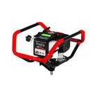 EARTHQUAKE 10310 Dually 1 or 2-Person Earth Auger Powerhead, 52cc 2-Cycle Vip...