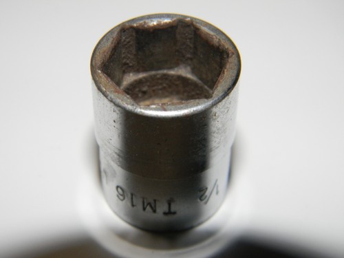1/2  Socket  1/4 drive 6 point Snap On TM16 USA  #27 - Picture 1 of 4