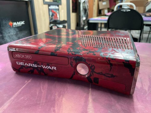 Microsoft Xbox 360 Gears of war 3 Edition 320gb (Red & Black Console Bundle with - Picture 6 of 10