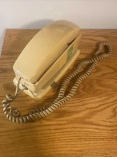 Vintage Wall Telephone GTE Automatic Electric Beige Touchtone Tested Movie Prop