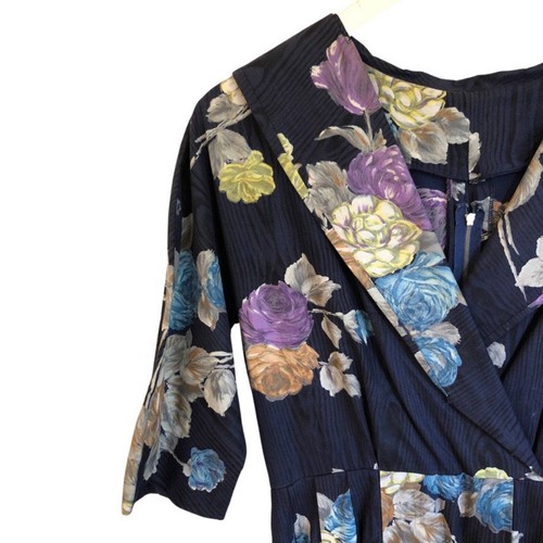 Vintage 1950s floral print cotton dress - Picture 7 of 8